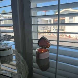 Heart-Shaped Pink Jewelry Box